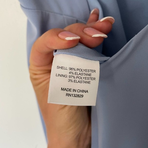 NBD Zeb Gown In baby blue XS - Picture 10 of 11